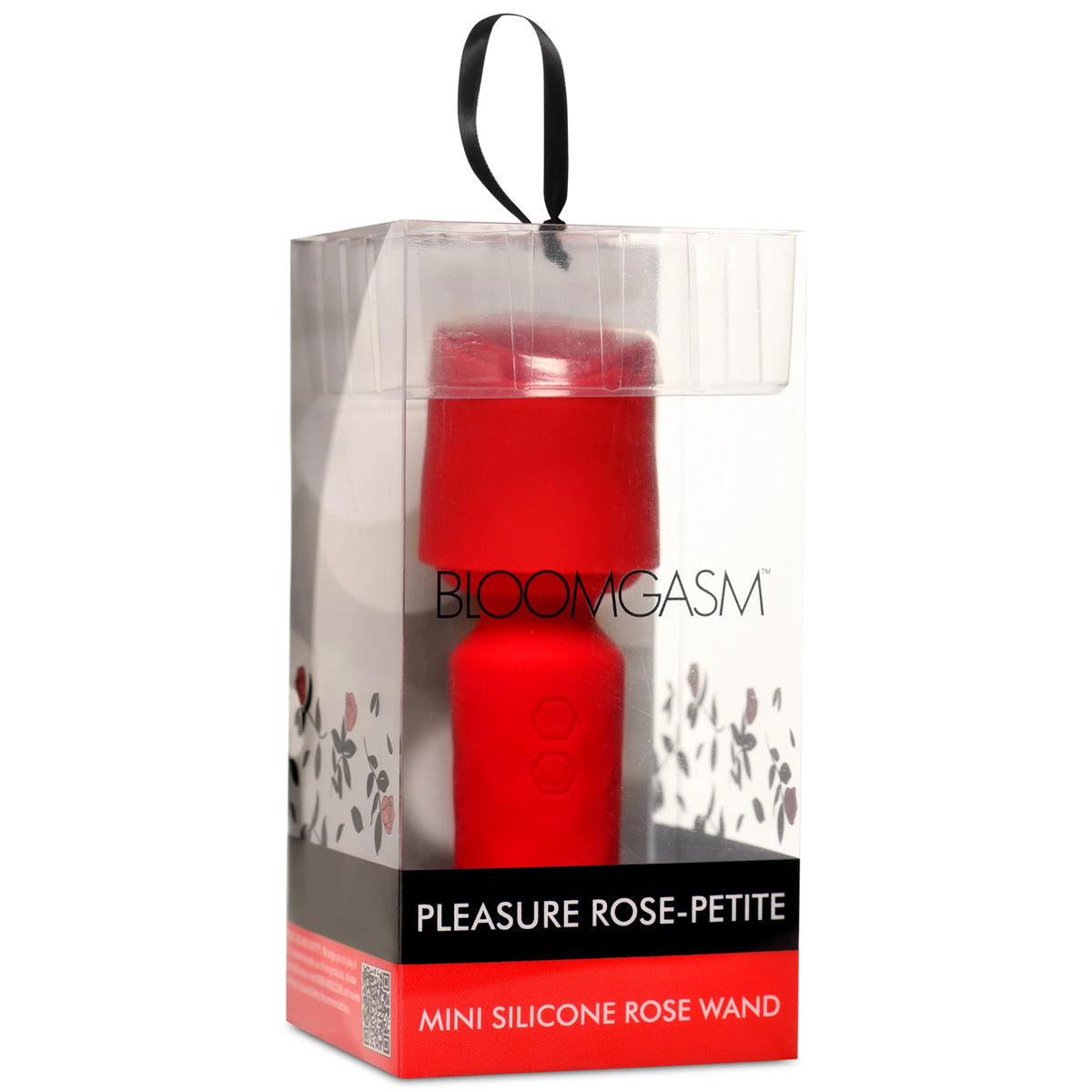 Pleasure Rose-Petite Mini Silicone Rose Wand by XR Brands from LoveMart Co.