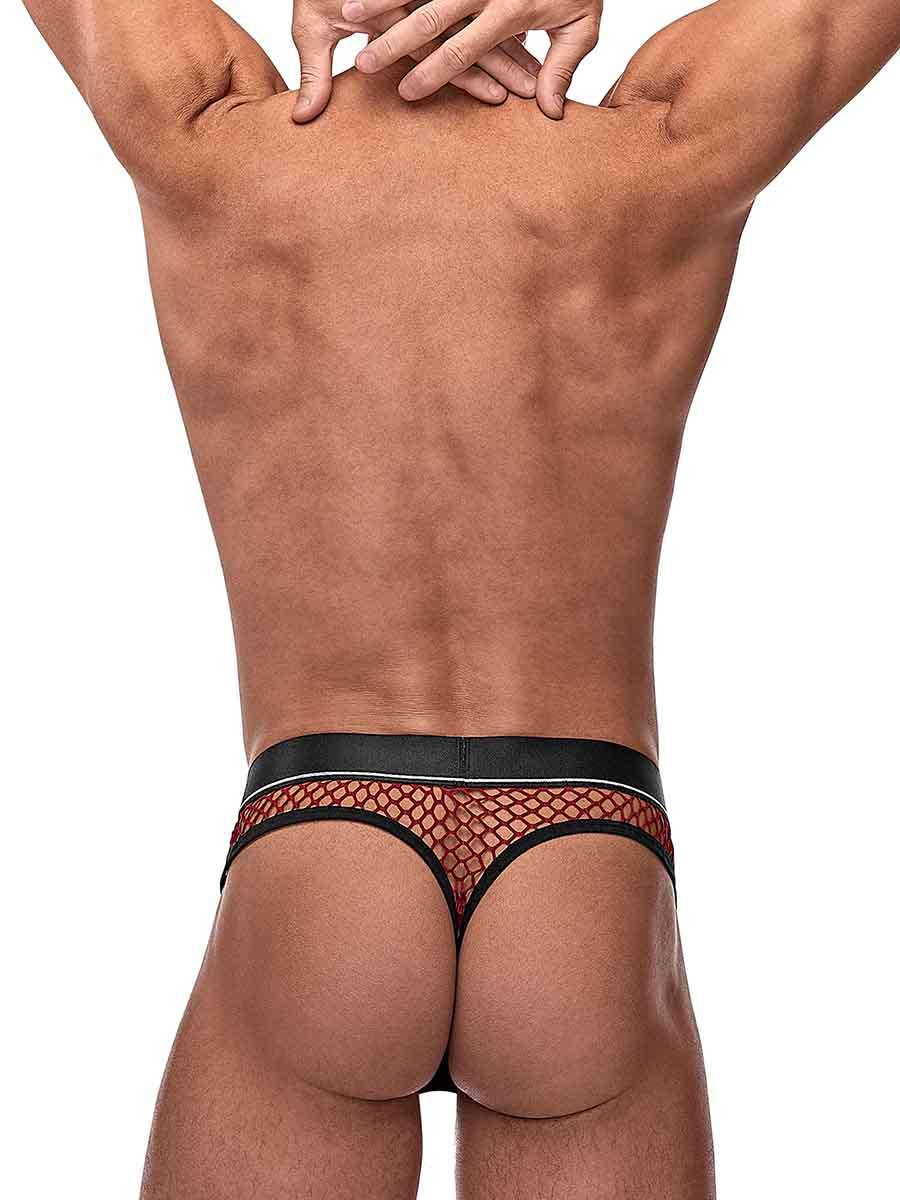 Cock Pit Net Cock Ring Thong - S/ M by Male Power from LoveMart Co.
