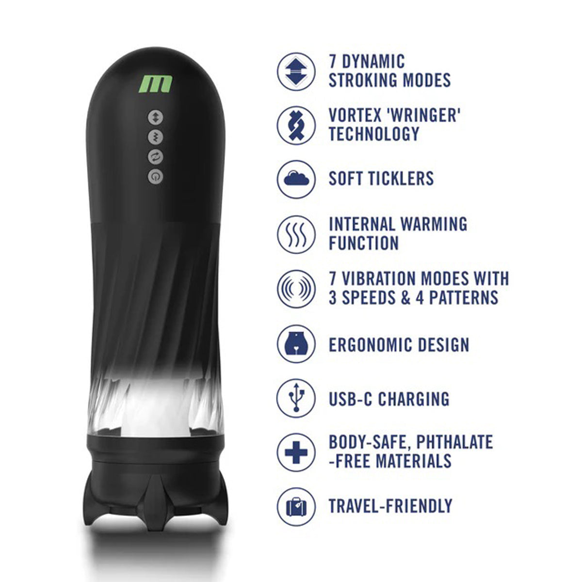 Quantumx Triple Action Automatic Stroker by Blush from LoveMart Co.