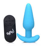 21x Silicone Butt Plug With Remote by XR Brands from LoveMart Co.