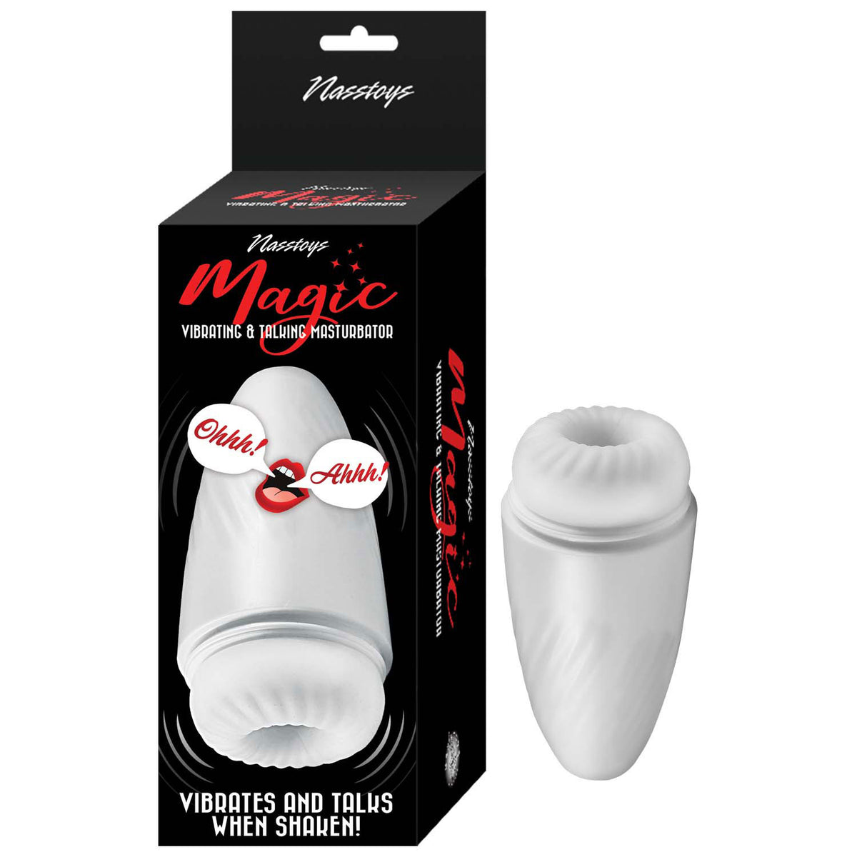 Magic Vibrating and Talking Masturbator by Nasstoys from LoveMart Co.