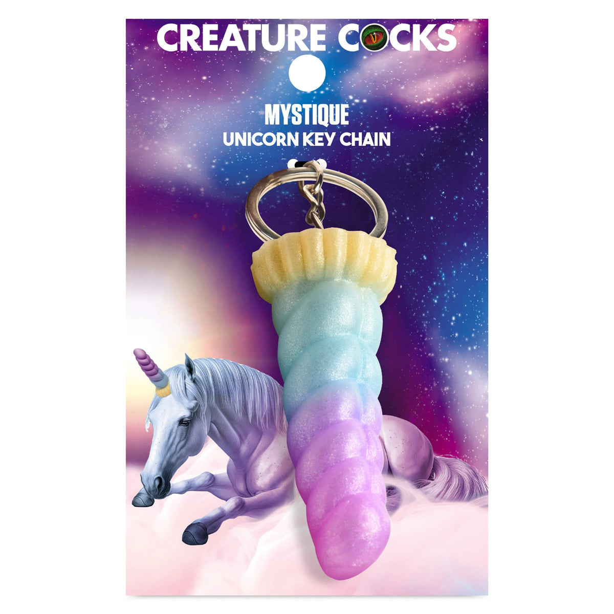 Mystique Unicorn Keychain by XR Brands from LoveMart Co.