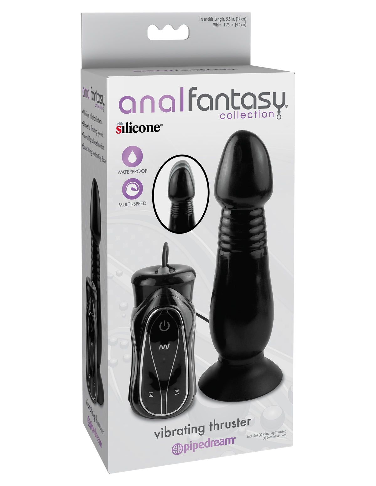 Anal Fantasy Collection Vibrating Thruster by Pipedream from LoveMart Co.