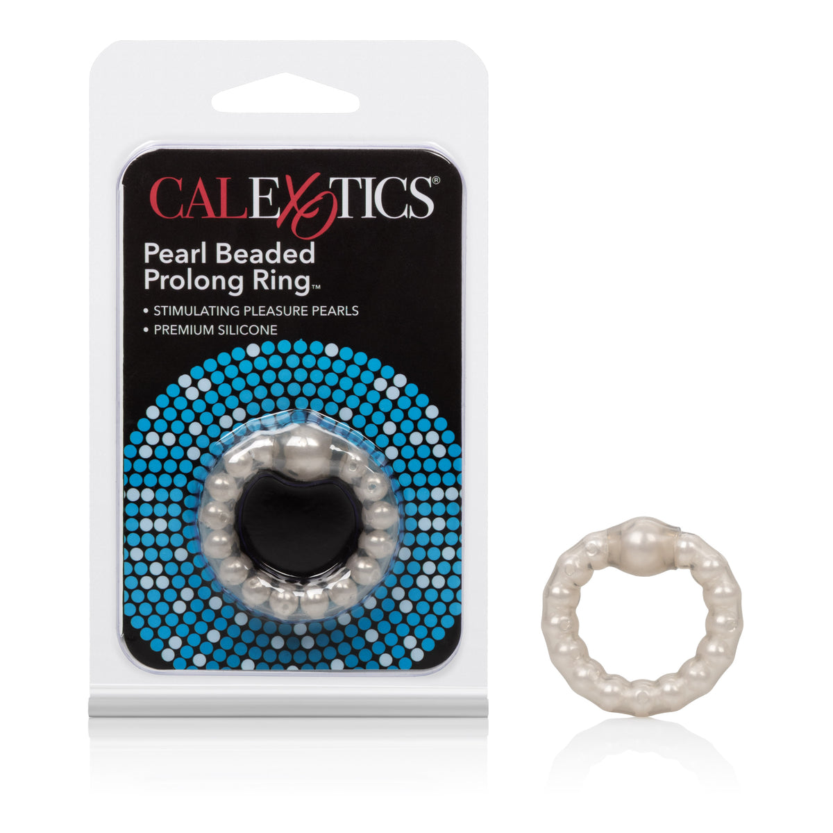 Pearl Beade Prolong Rings - Smoke by CalExotics from LoveMart Co.