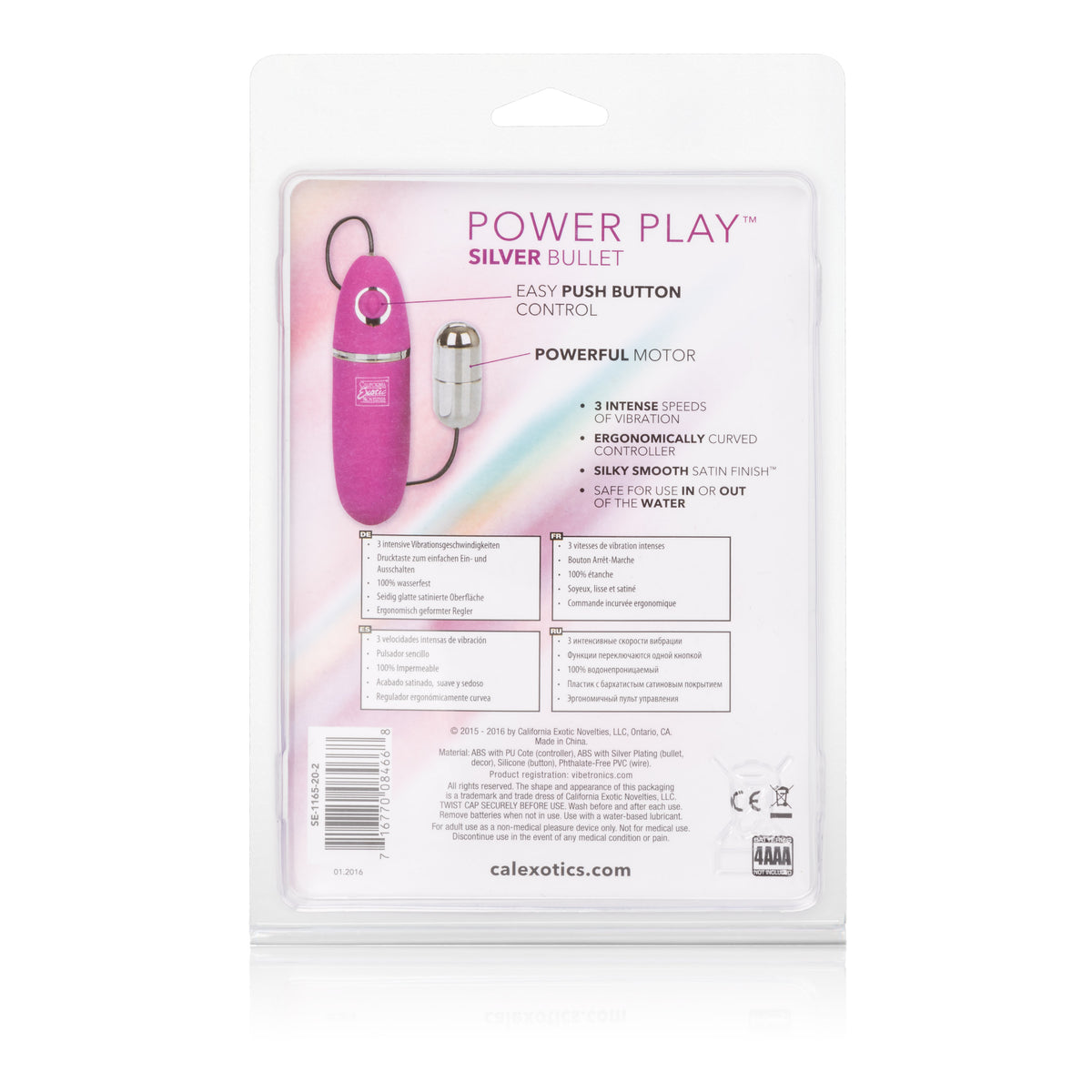 Power Play Silver Bullet by CalExotics from LoveMart Co.