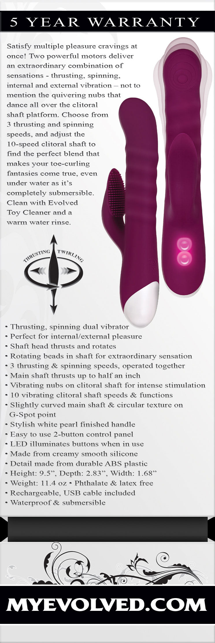 Lovely Lucy by Evolved Novelties from LoveMart Co.