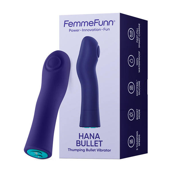 Hana Bullet Thumping Vibrator by Femme Funn from LoveMart Co.
