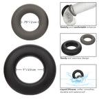 Alpha Liquid Silicone Prolong Set of 2 - /gray by CalExotics from LoveMart Co.