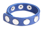 Cock Gear Leather Speed Snap Cock Ring by XR Brands from LoveMart Co.