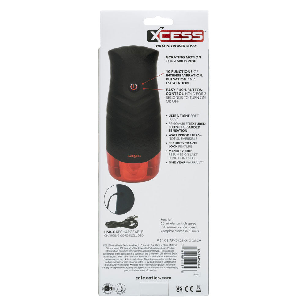 Xcess Gyrating Power Pussy by CalExotics from LoveMart Co.