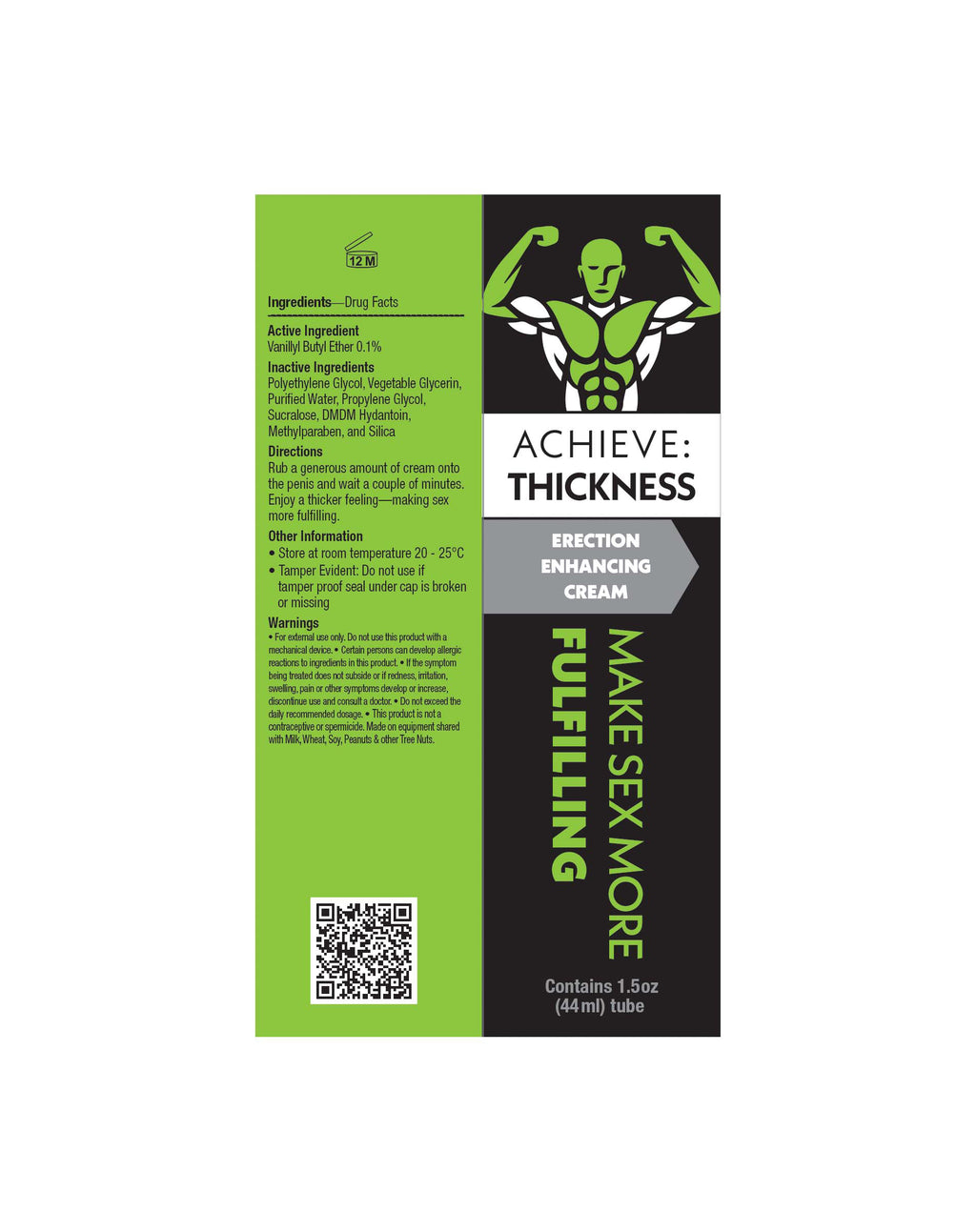 Achieve Thickness - Erection Enhancement 1.5 Oz by Little Genie from LoveMart Co.