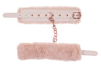 Peaches N Creame Fur Handcuffs by Sportsheets from LoveMart Co.