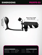 Fantasy C-Ringz Remote-Controlled Vibrating Cock Blocker w/ Ass-Gasm by Pipedream from LoveMart Co.