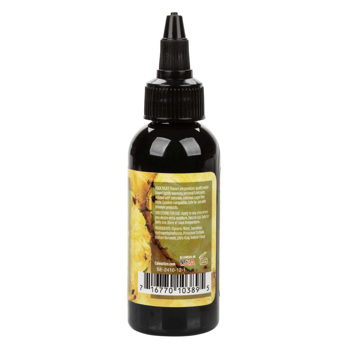 Fuck Sauce Flavored Water-Based Personal Lubricant 2 Oz - Pineapple by CalExotics from LoveMart Co.