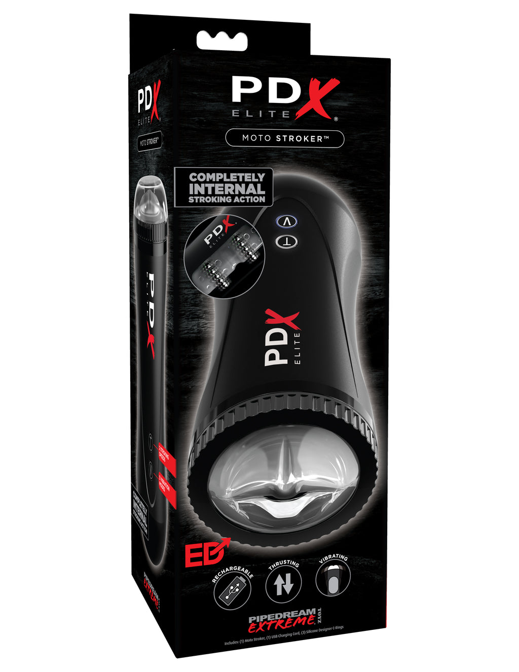 Pdx Elite Moto Stroker by Pipedream from LoveMart Co.