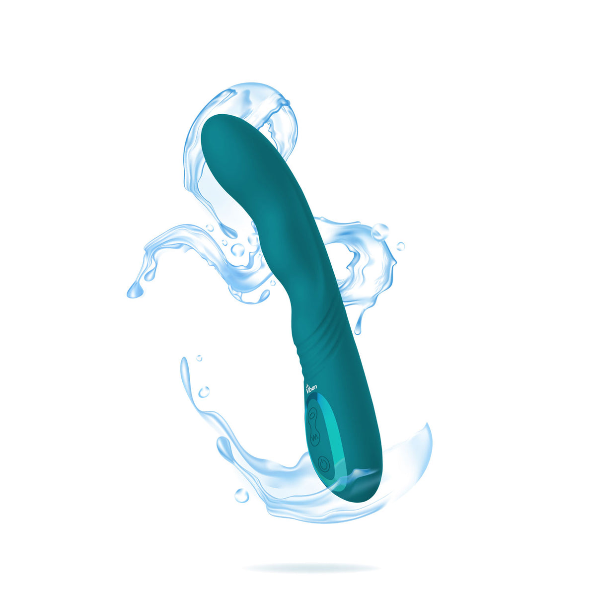 Swagger Wriggling G-Spot Vibe - Ocean by Viben from LoveMart Co.