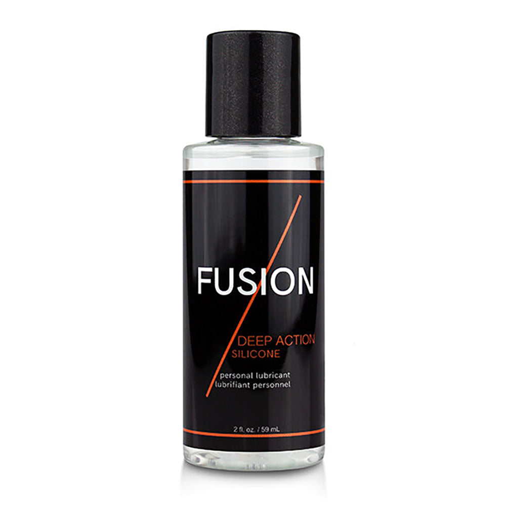 Fusion Deep Action Silicone Lubricant - 2 Oz. by B Cummings from LoveMart Co.