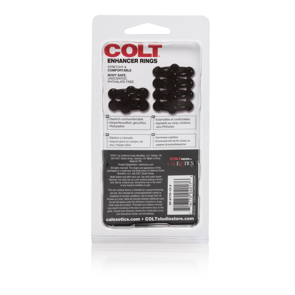 Colt Enhancer Ring - Smoke by CalExotics from LoveMart Co.