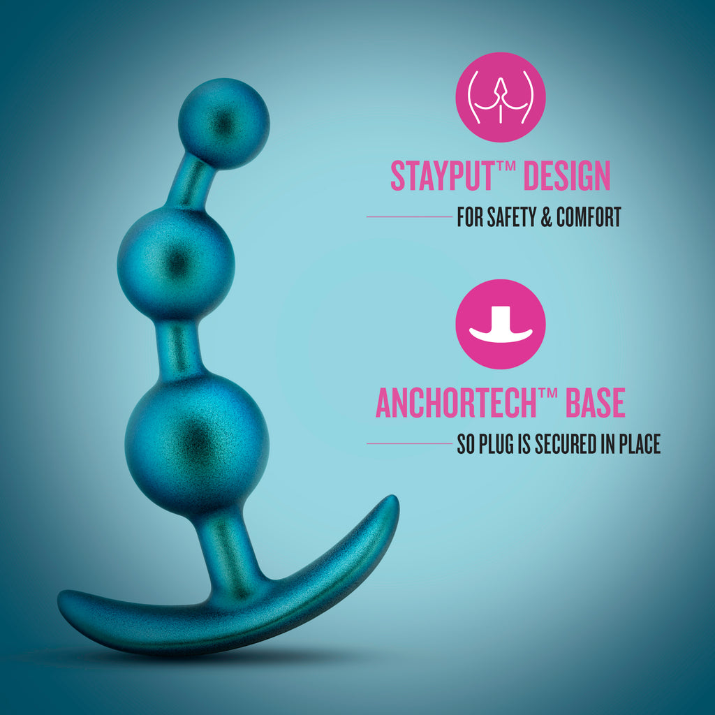Anal Adventures Matrix - Gamma Plug - Neptune by Blush from LoveMart Co.