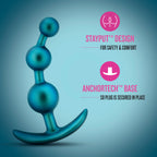 Anal Adventures Matrix - Gamma Plug - Neptune by Blush from LoveMart Co.
