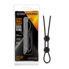 Stay Hard - Silicone Double Loop Cock Ring by Blush from LoveMart Co.