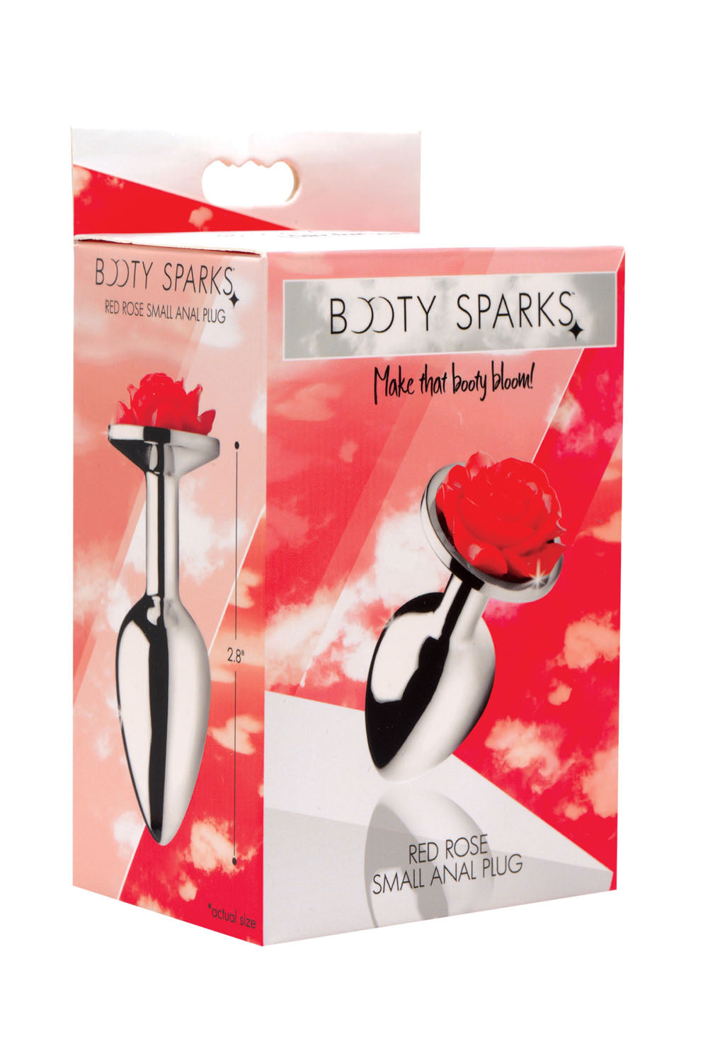 Rose Anal Plug - Small by XR Brands from LoveMart Co.