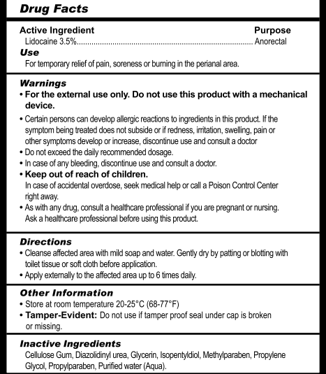 Numb Desensitizing Water Based Lubricant - 8 Fl. Oz. / 236 ml by XR Brands from LoveMart Co.