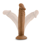 Dr. Skin - Dr. Small - 6 Inch Dildo - Mocha by Blush from LoveMart Co.