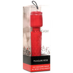 Pleasure Rose 10x Silicone Wand With Rose Attachment by XR Brands from LoveMart Co.