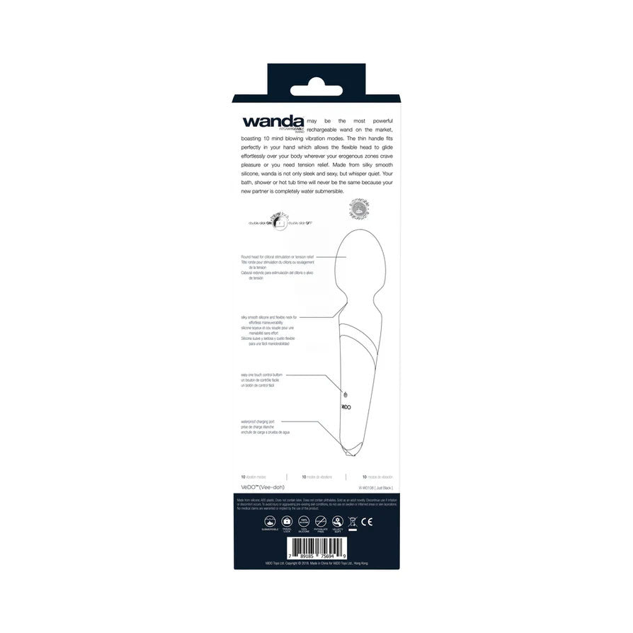 Wanda Rechargeable Wand - Just by VeDO from LoveMart Co.
