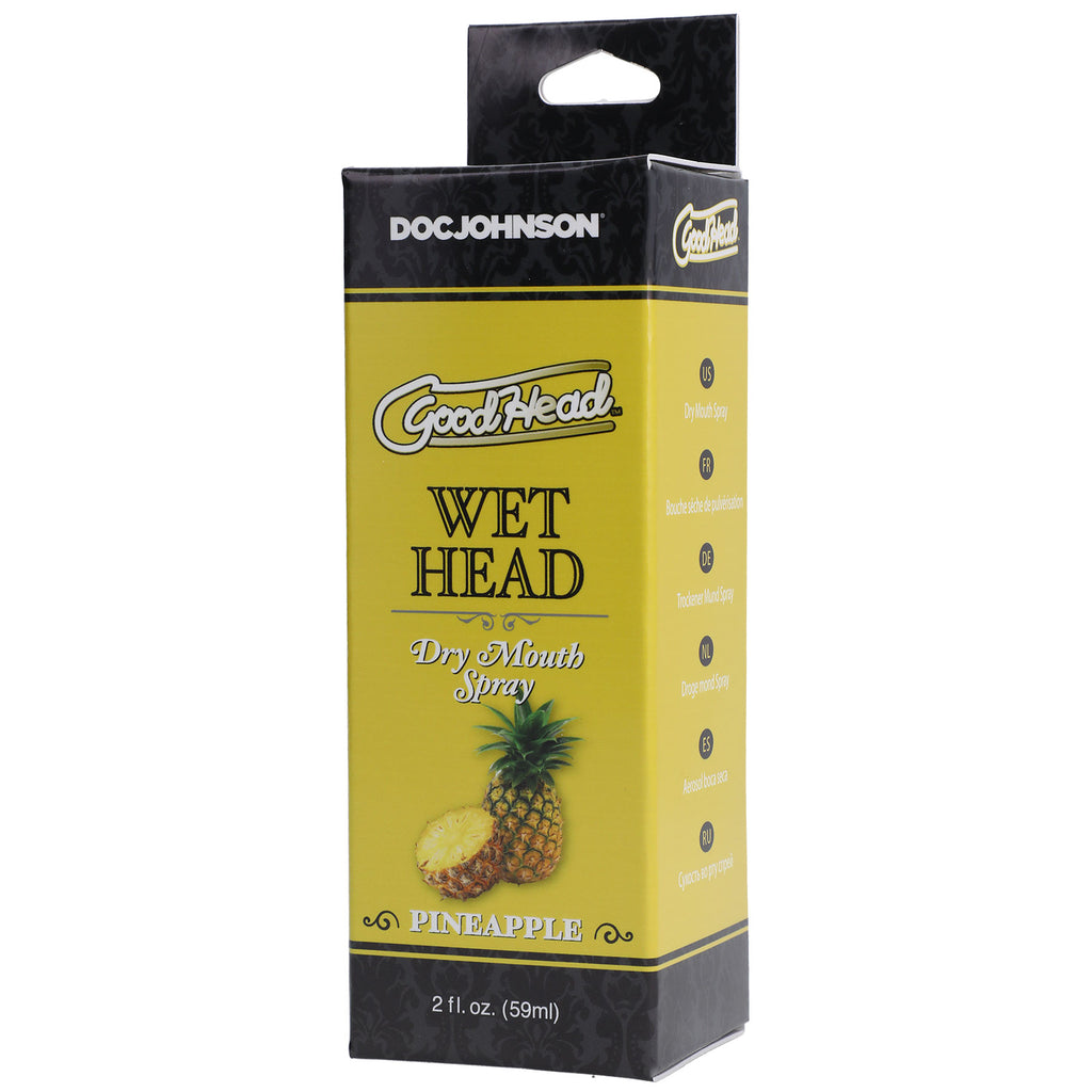 Goodhead - Wet Head - Dry Mouth Spray - Pineapple - 2 Fl. Oz. by Doc Johnson from LoveMart Co.