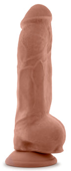 Au Naturel - Big Boy - 10 Inch Dildo - Mocha by Blush from LoveMart Co.