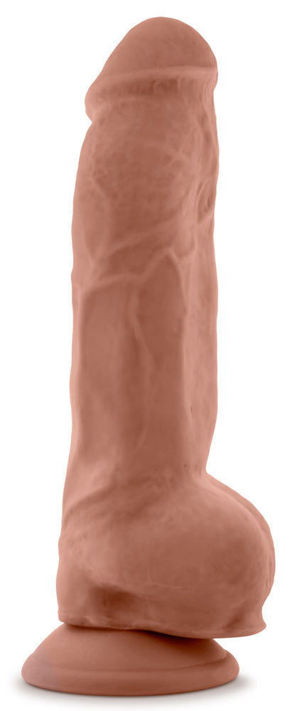 Au Naturel - Big Boy - 10 Inch Dildo - Mocha by Blush from LoveMart Co.