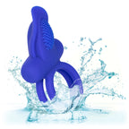 Silicone Rechargeable Dual Pleaser Enhancer by CalExotics from LoveMart Co.