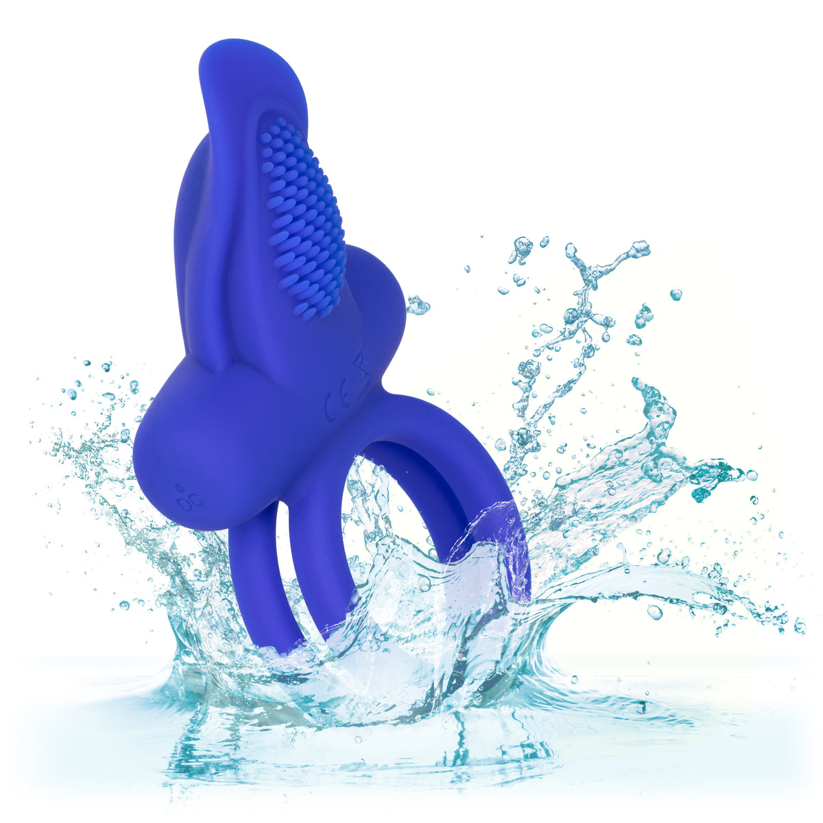 Silicone Rechargeable Dual Pleaser Enhancer by CalExotics from LoveMart Co.