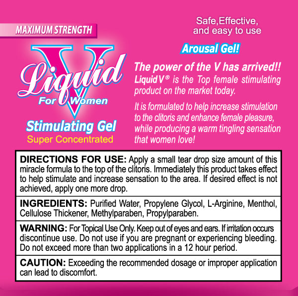 Liquid v for Women 1 Packet Box by Body Action from LoveMart Co.