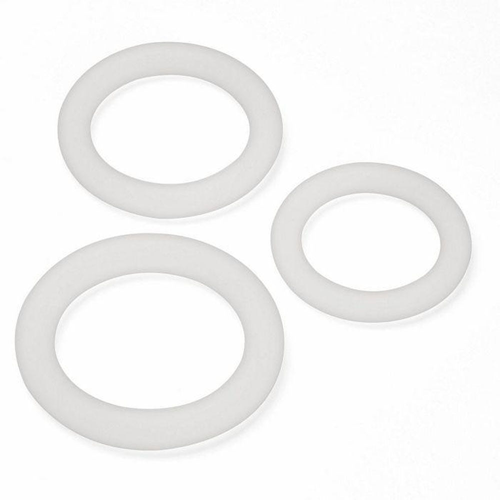Cloud 9 Pro Sensual Silicone Cock Ring 3 Pack by Cloud 9 Novelties from LoveMart Co.