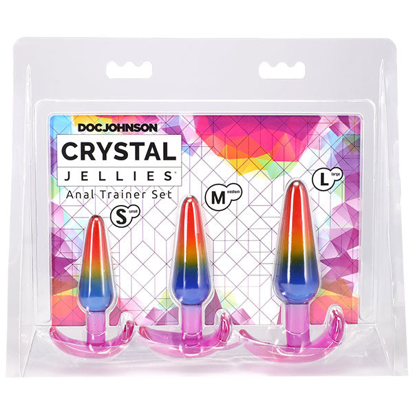 Crystal Jellies - Anal Trainer Set by Doc Johnson from LoveMart Co.
