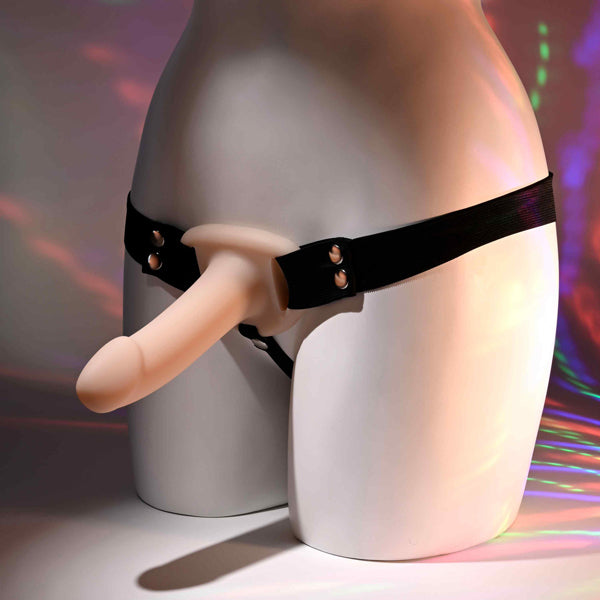 Our First Hollow Strap on - Light by Evolved Novelties from LoveMart Co.