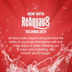 Skins Strawberry Water Based Lubricant 4.4oz by Creative Conceptions from LoveMart Co.