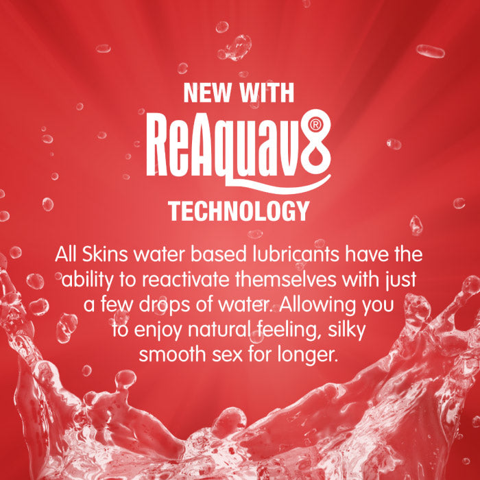 Skins Strawberry Water Based Lubricant 4.4oz by Creative Conceptions from LoveMart Co.