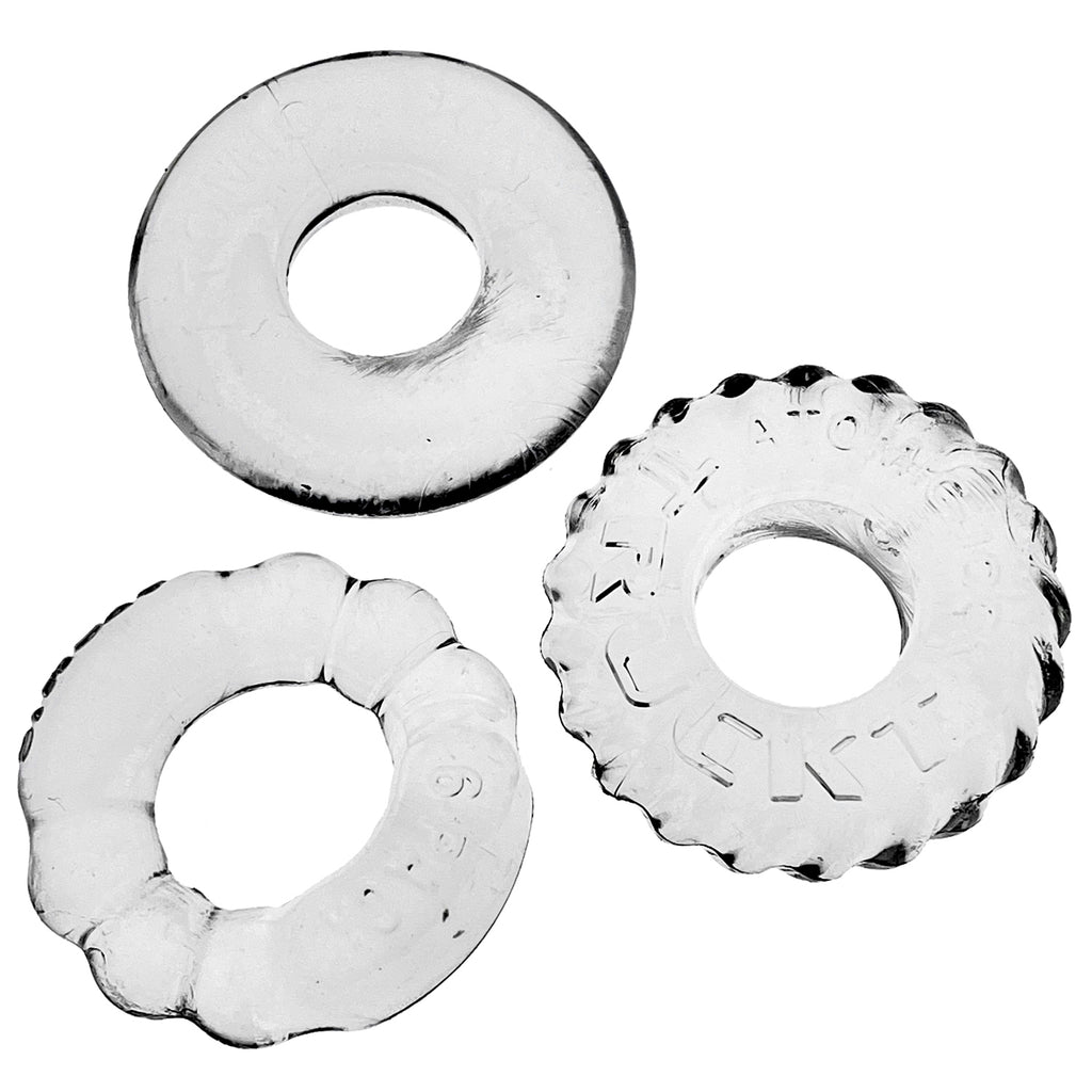 Bonemaker 3-Pack Boner Rings by Oxballs from LoveMart Co.