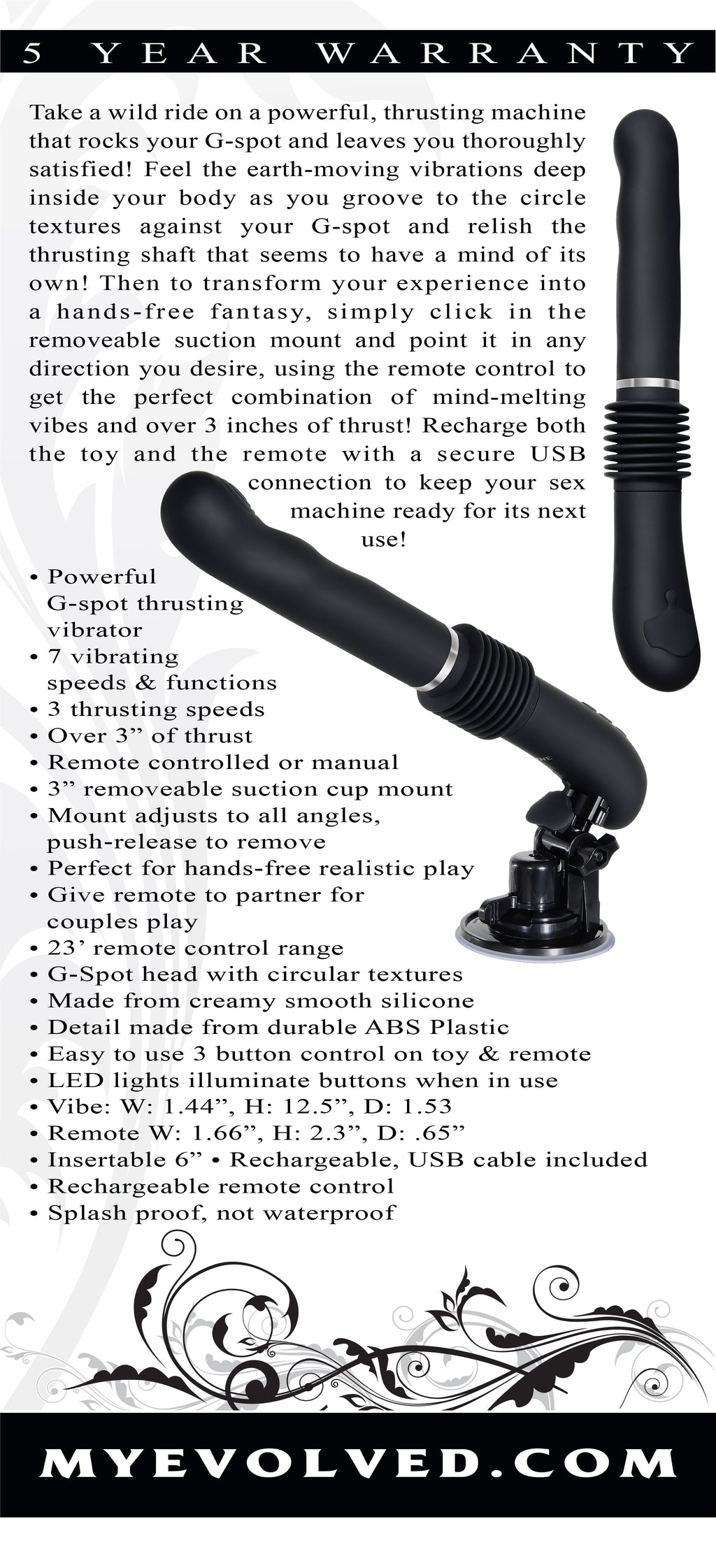 G- Force Thruster by Evolved Novelties from LoveMart Co.