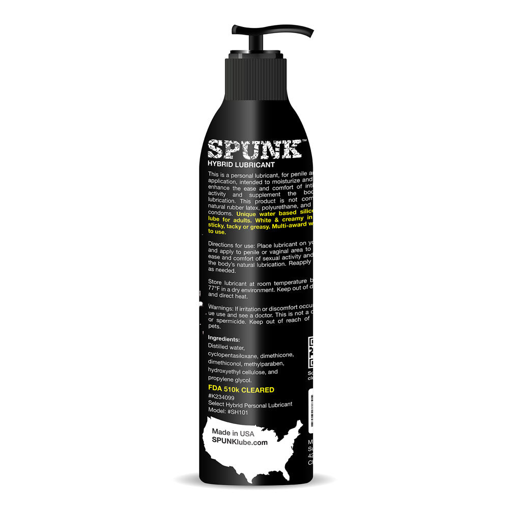 Spunk Lube Hybrid Pump 8 Fl Oz by Spunk Lube from LoveMart Co.