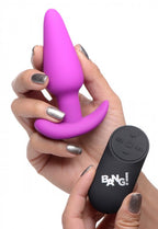 21x Silicone Butt Plug With Remote by XR Brands from LoveMart Co.