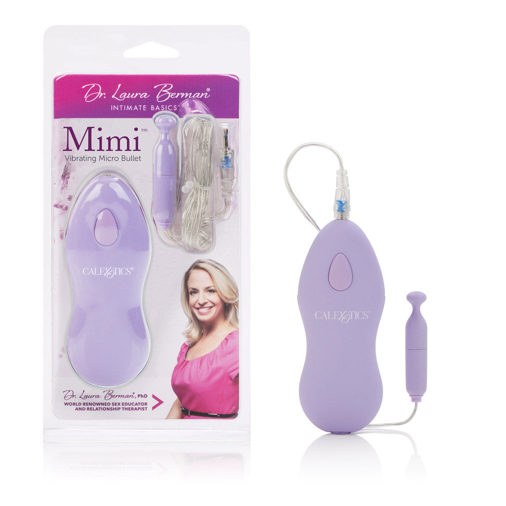 Dr. Laura Berman Mini Vibrating Micro Bullet by CalExotics from LoveMart Co.