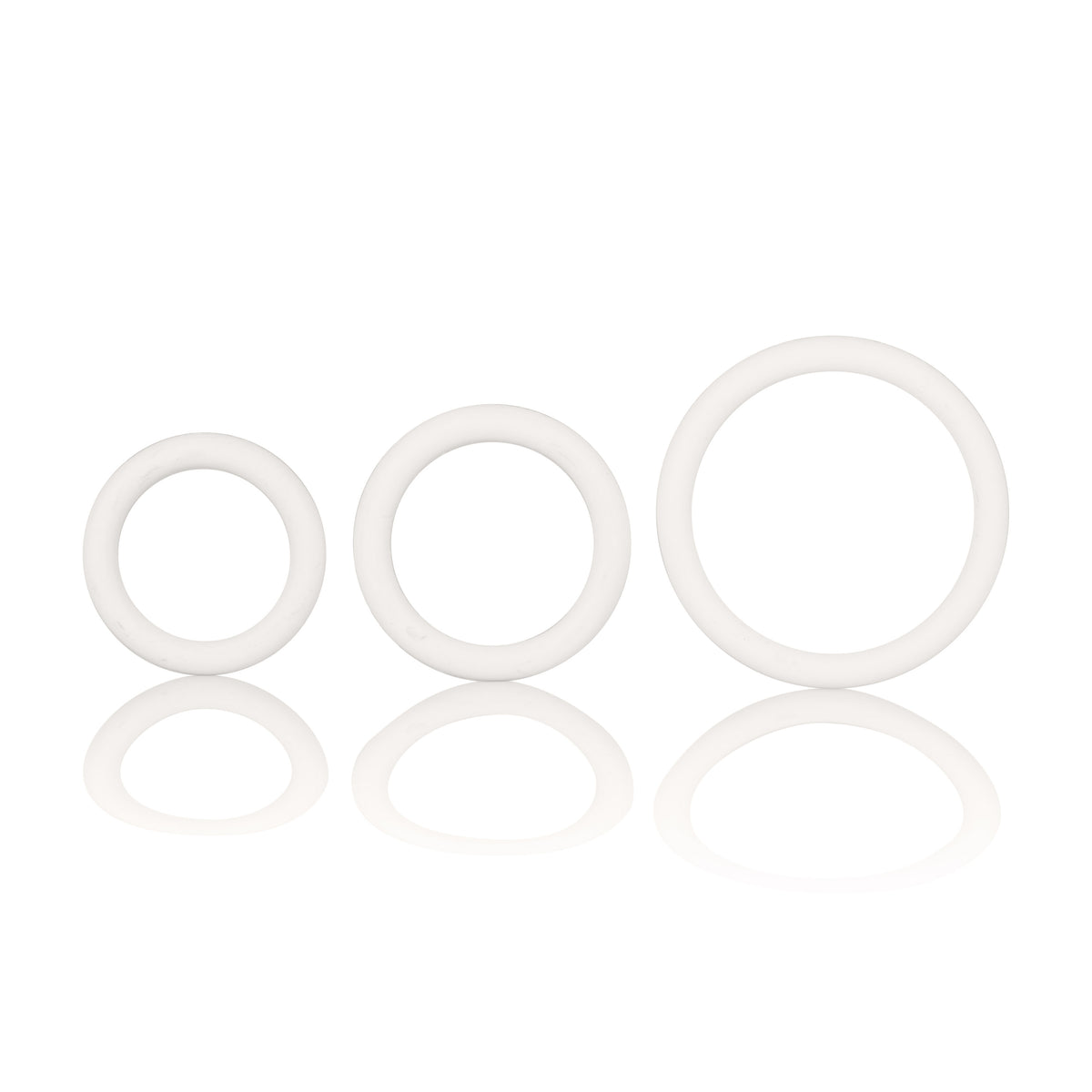 Rubber Ring 3 Piece Set by CalExotics from LoveMart Co.