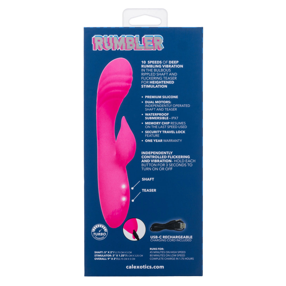 Rumbler Rumble Duo by CalExotics from LoveMart Co.