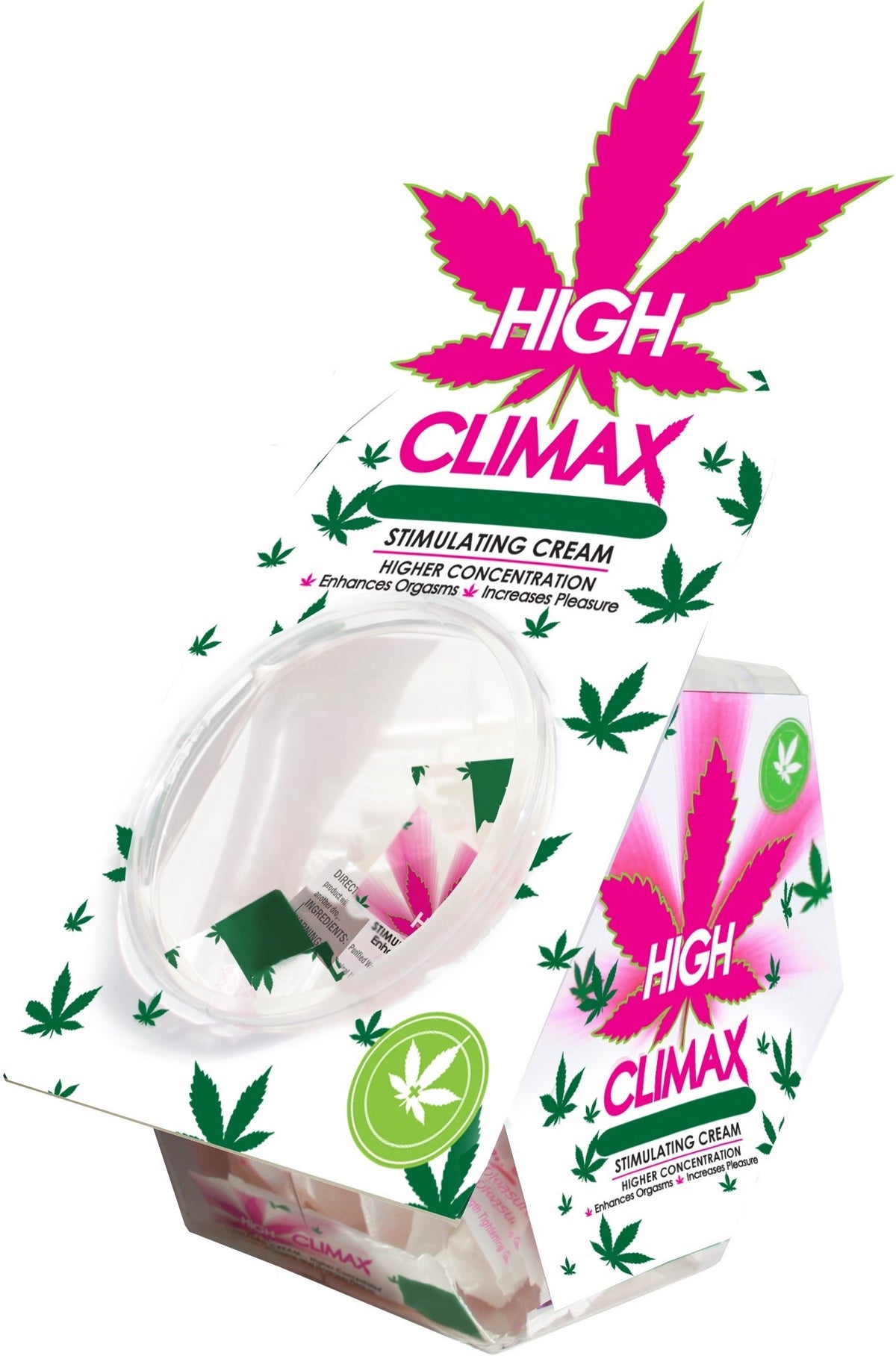 High Climax Female Stimulating - 0.067 Fl. Oz. - 50 Pc. Bowl Display by Body Action from LoveMart Co.