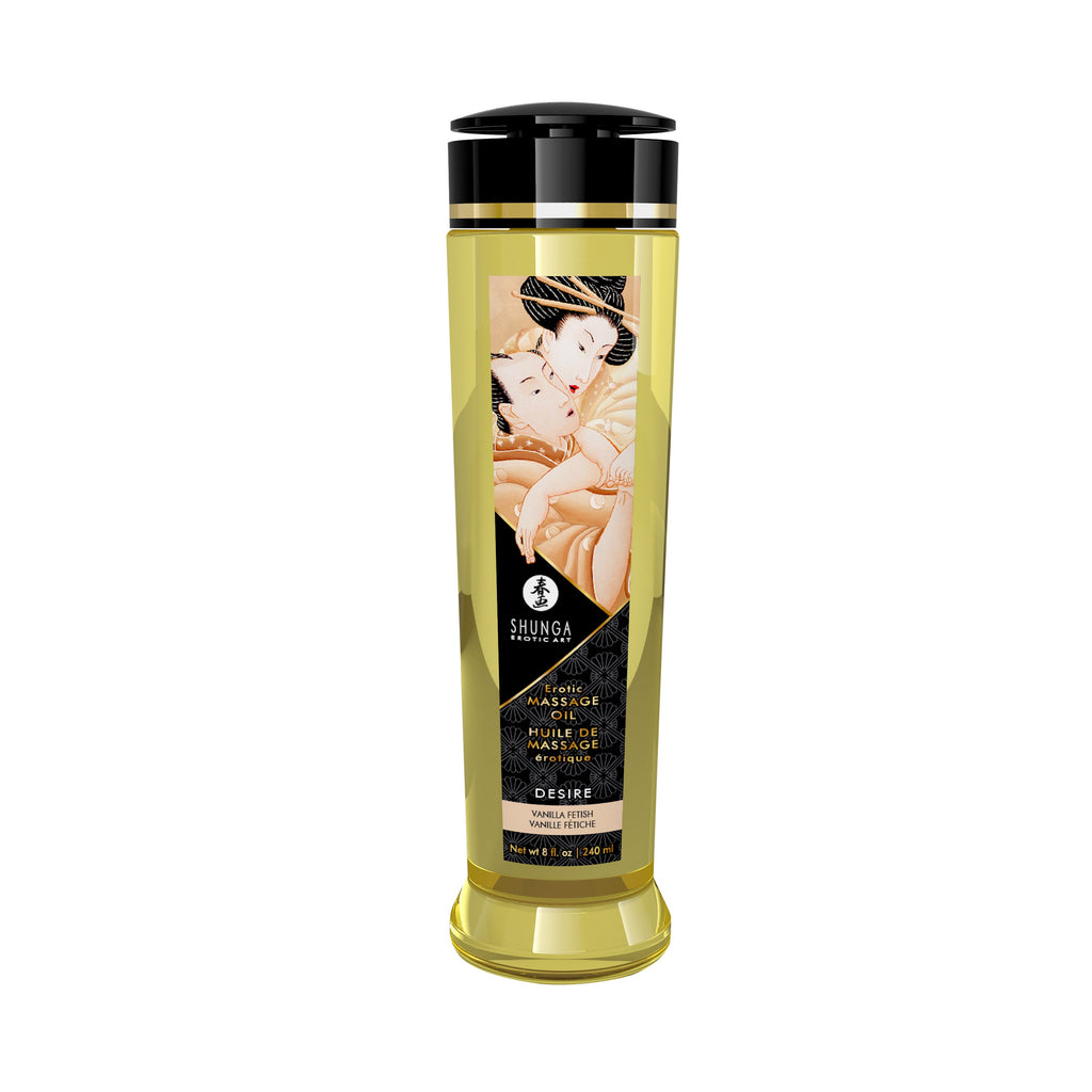 Massage Oils - Desire - 8 Fl. Oz. Vanilla by Shunga from LoveMart Co.